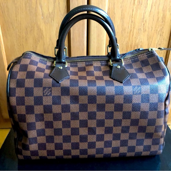 Louis Vuitton Damier Ebene Speedy 30 bag - Picture 1 of 15